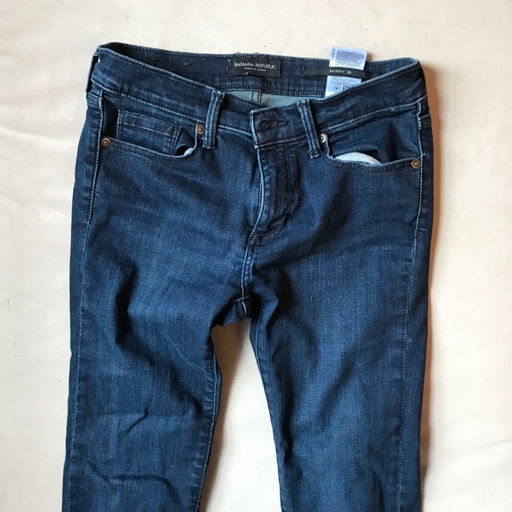 Banana Republic skinny jeans, 25